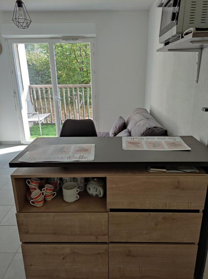 Superbe appartement en rez-de-jardin à LANTON Extérieur photo